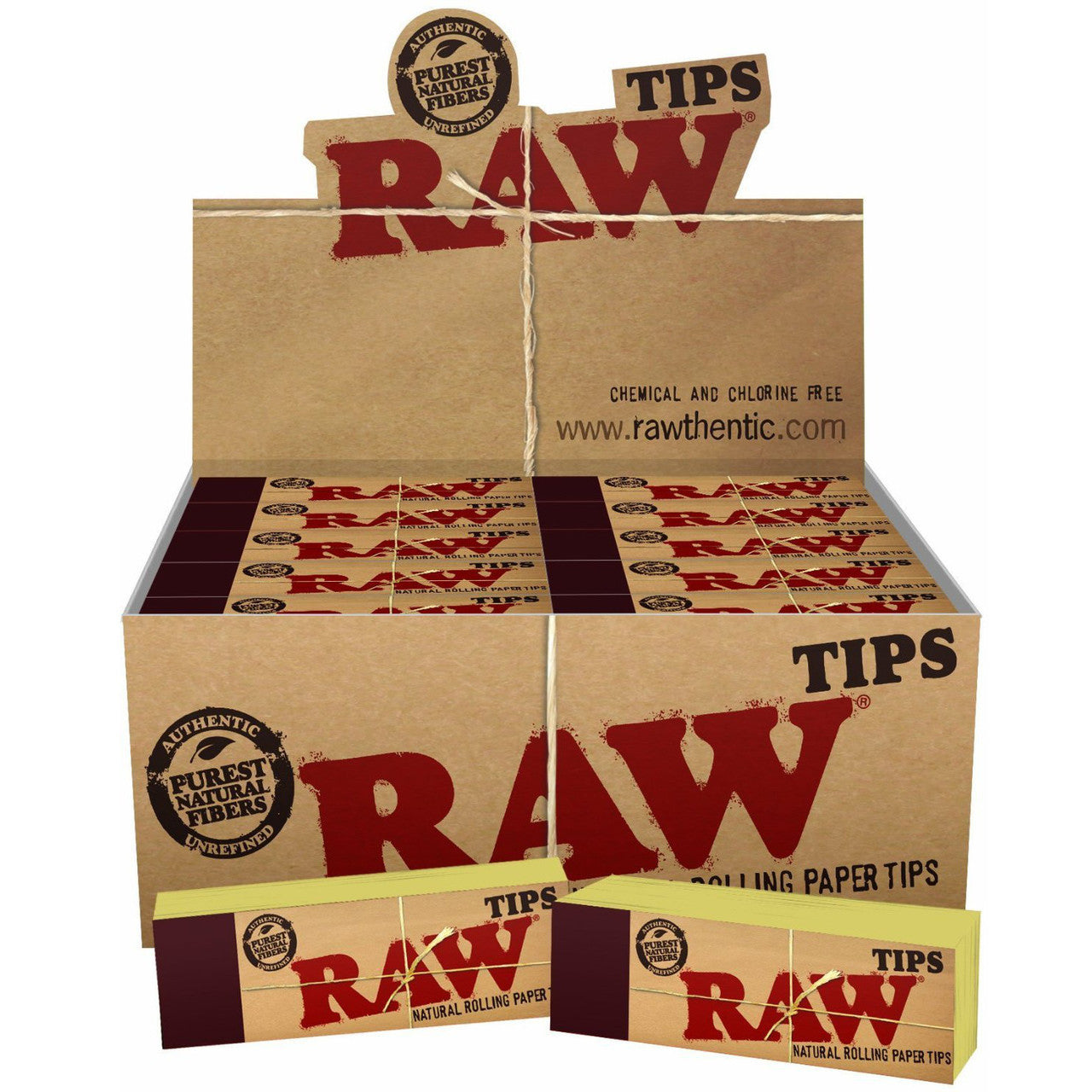 Raw Booklet Tips 50ct