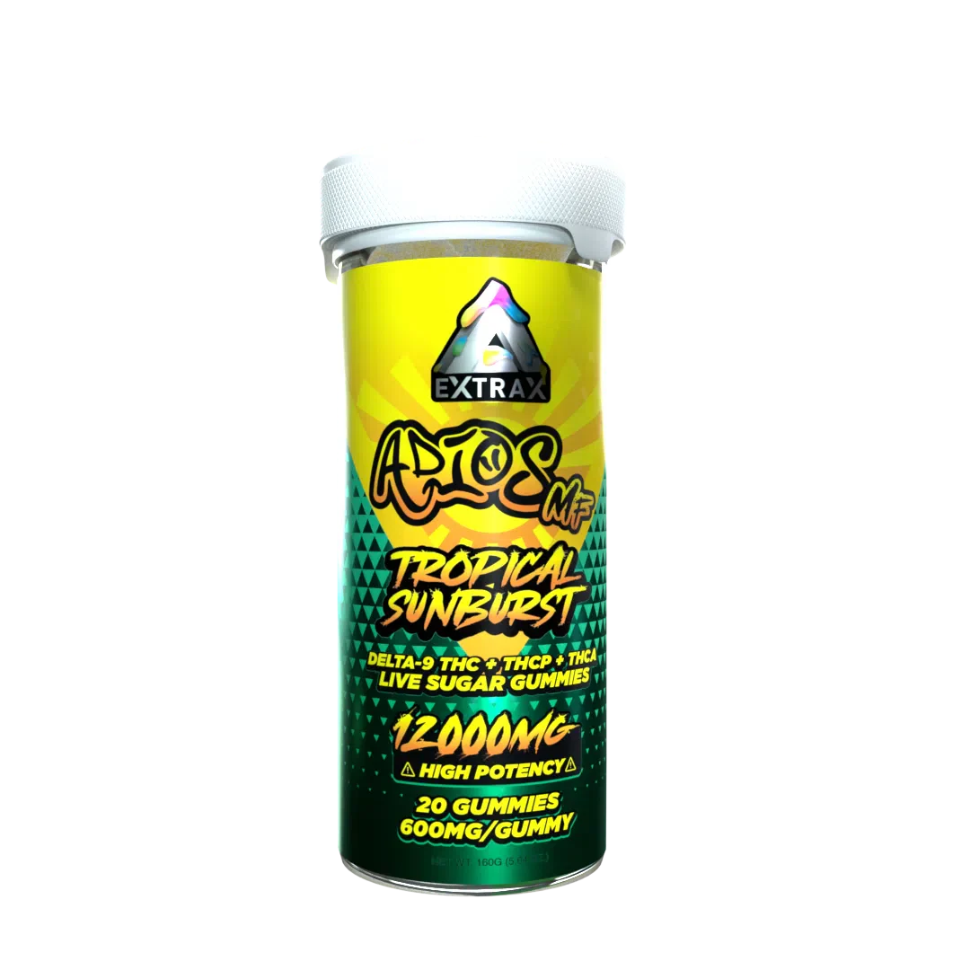 Delta Extrax Adios MF | 12,000mg THCA Blend Gummies | Delta Edibles