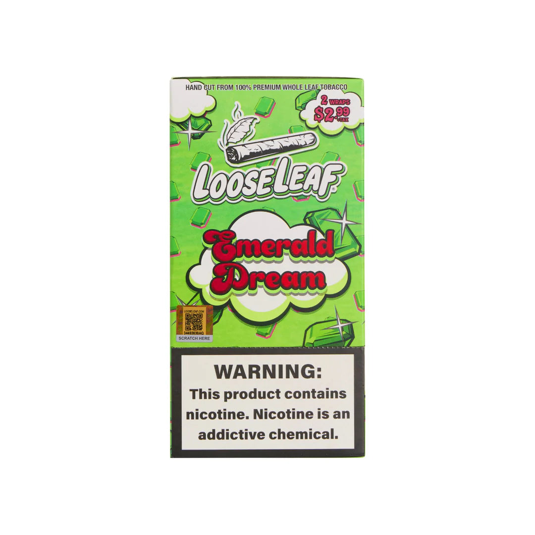 Looseleaf - Tobacco Leaf Wraps - 2pk