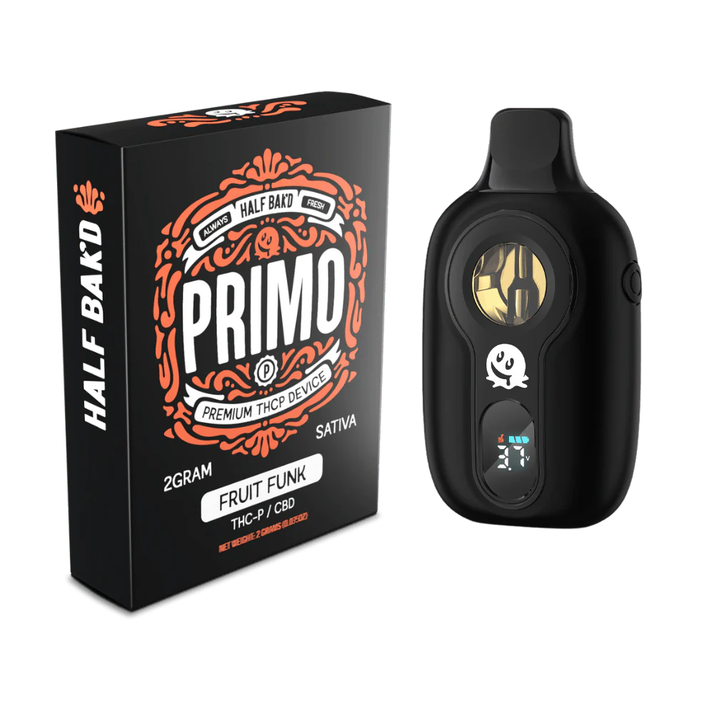 Half Bak'd Primo | 2G THC-P/CBD Dispo