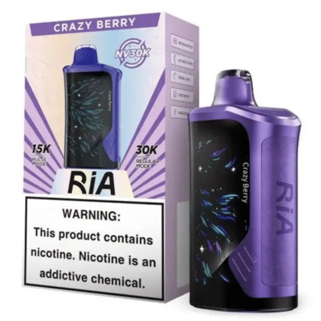 Ria NV30K | 30,000 Puffs | Nicotine Disposable