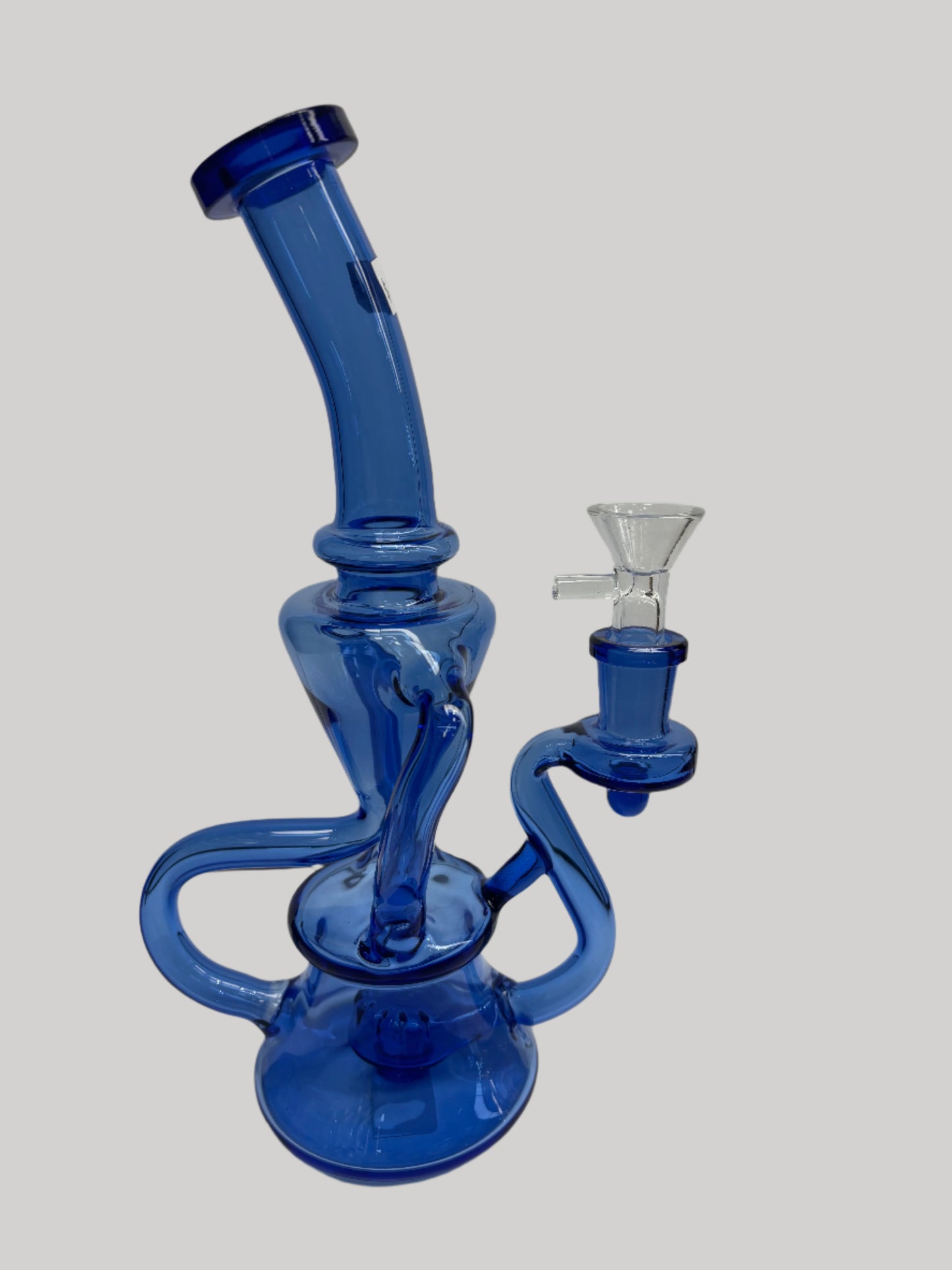 9" Classic Recycler | Glass Waterpipe / Rig