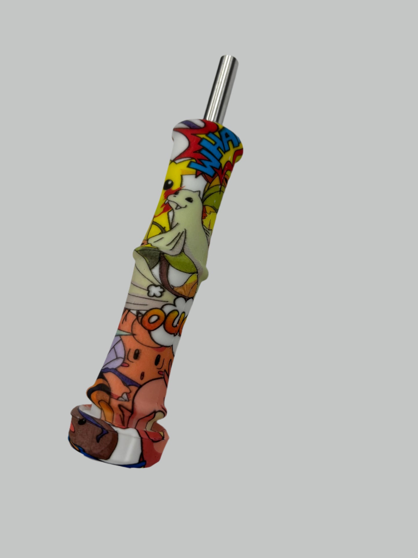 Graphic 4.5" Silicone Nectar Collector