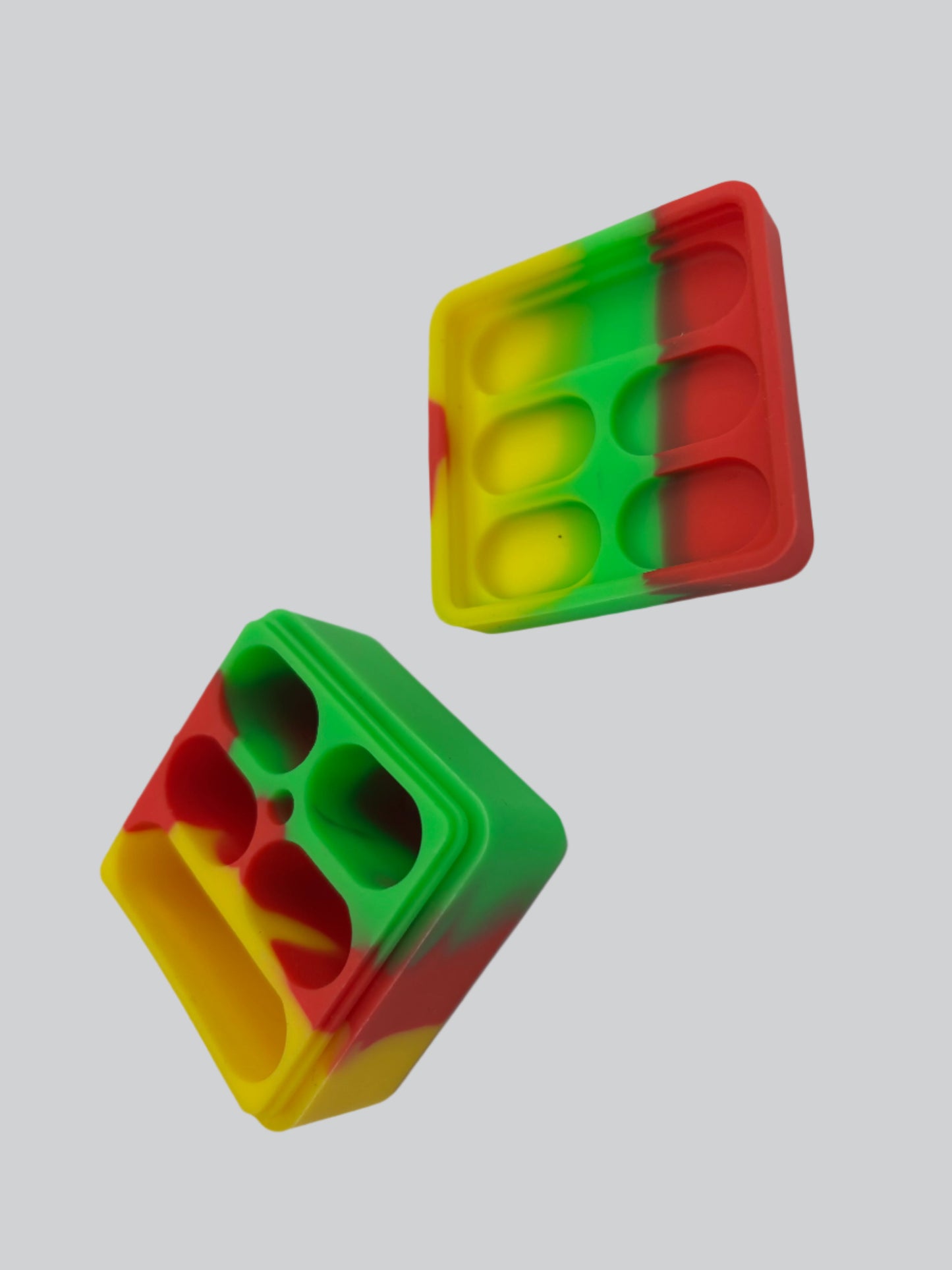 Large Honeycomb Silicone Cube Puck (50mm)