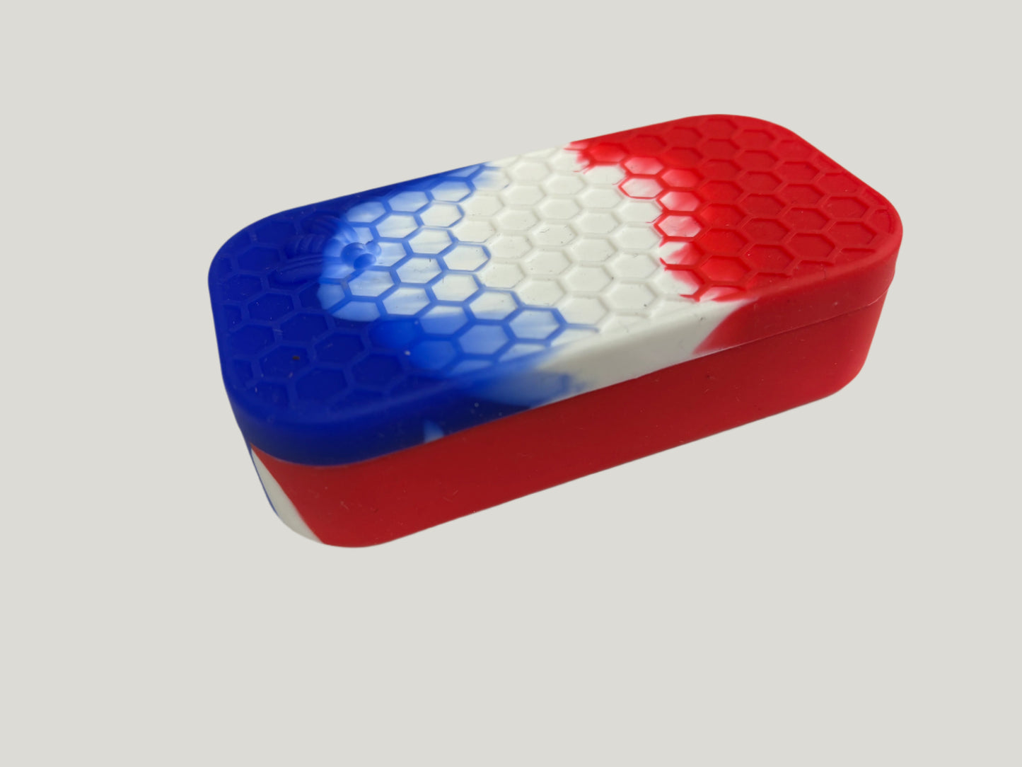 Large Honeycomb Silicone Rectangle Puck (100x50x24mm)