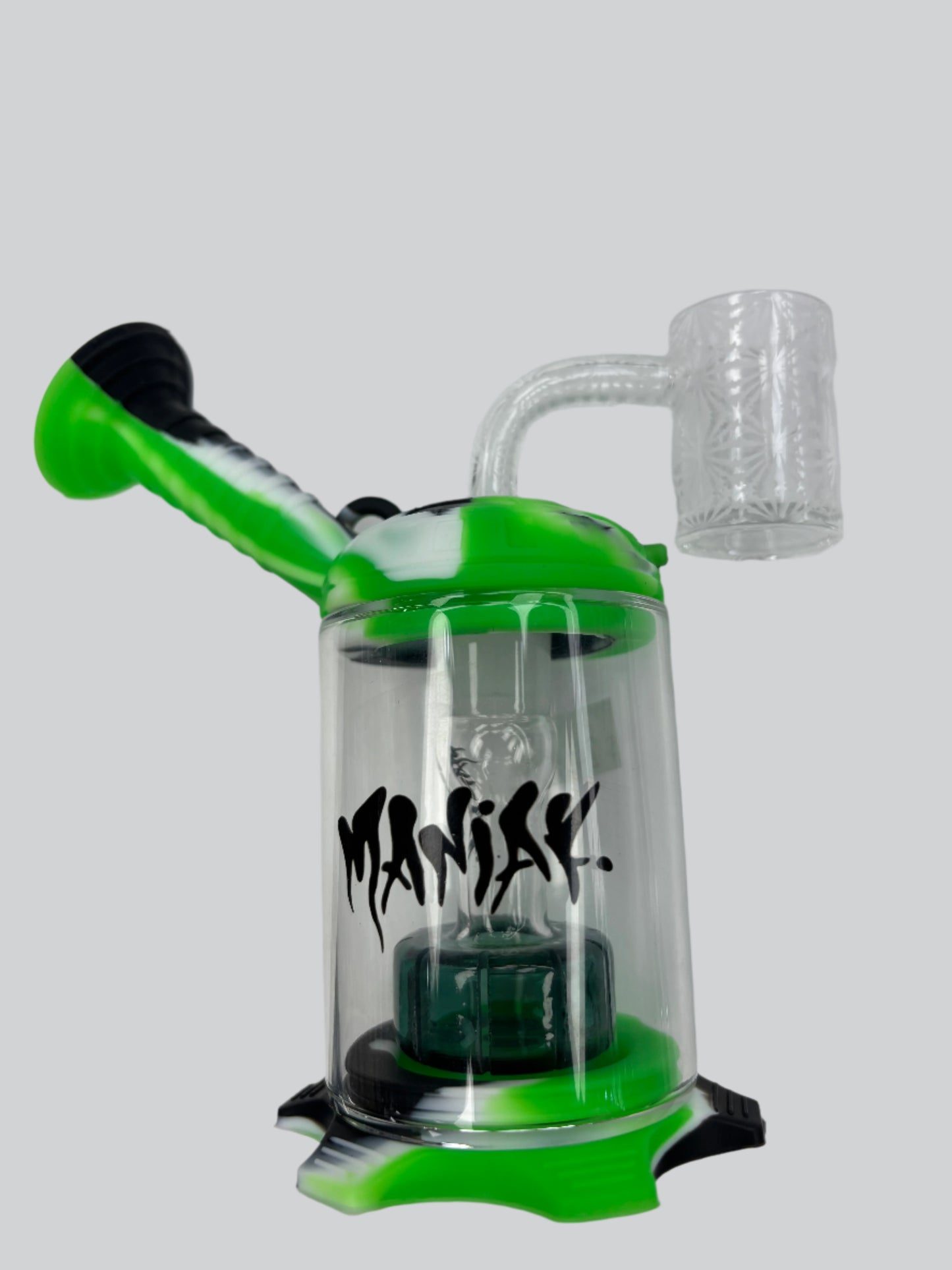 Maniak - Glass and Silicone Mini Rig