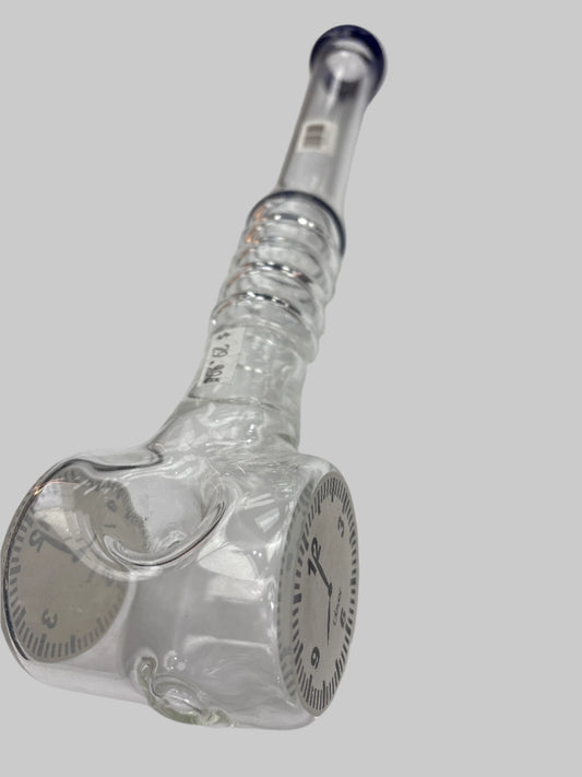 11" Time Turner Glass Hand Pipe