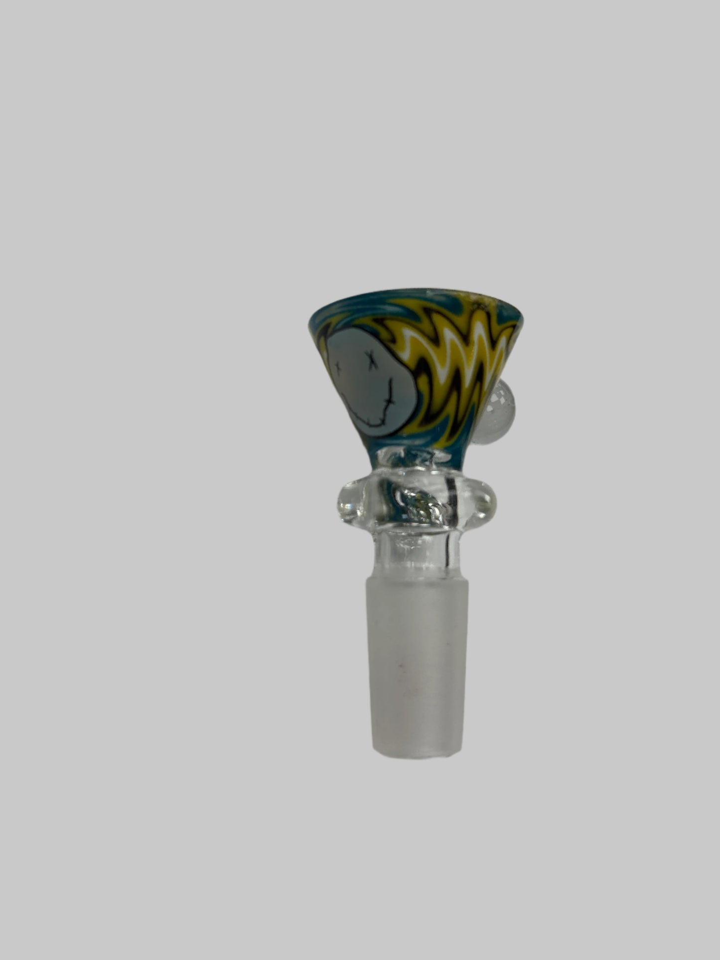 14mm Maniak Wig-Wag Glass Bowl Piece | Assorted Designs