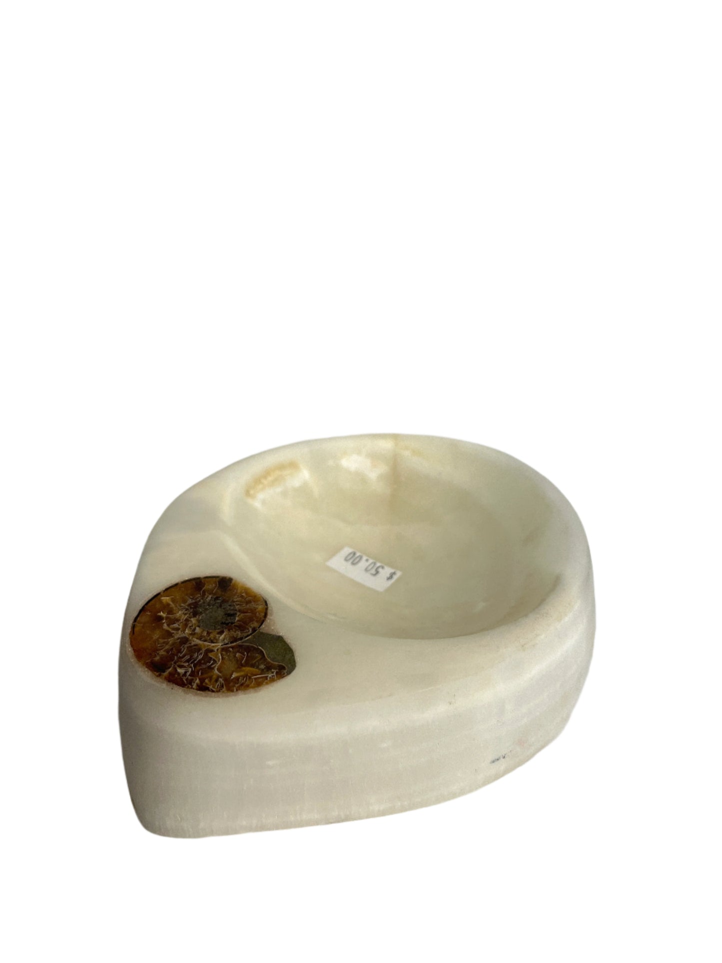 White Jade Seashell Ashtray