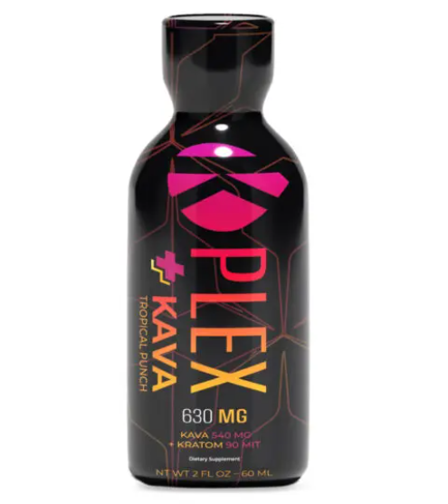 Professor Whyte's K-Plex 630mg + Kava & Kratom Extract Shot