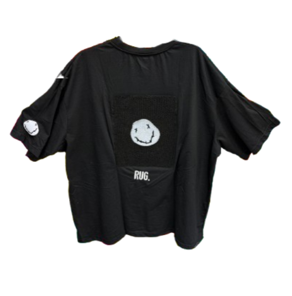 Maniak Clothing | Rug T Shirt Black