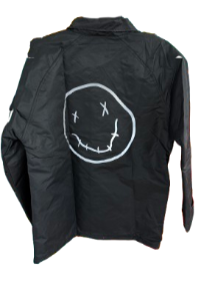 Maniak Clothing | Black Jacket Reflective Logo