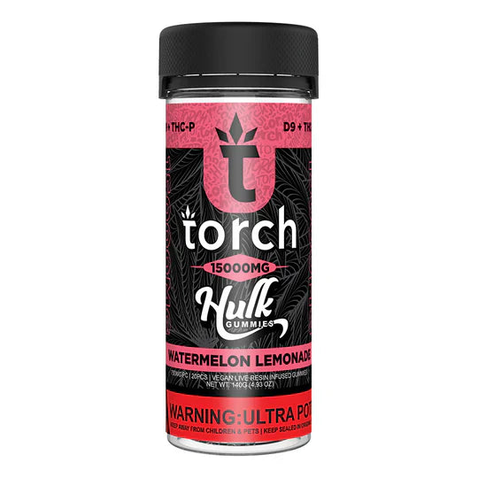 Torch | Hulk Gummies 15000mg D9 + THC-P