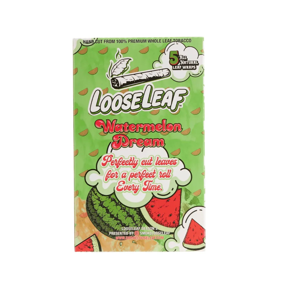 Looseleaf - Natural Tobacco Leaf Wraps - 5pk