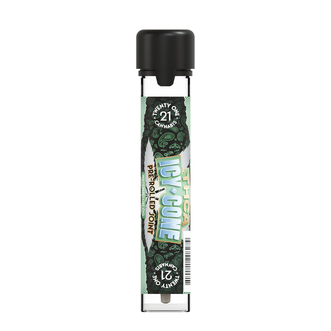 Twenty One Cannabis | Icy Cone - 1g : 2 Rolls THCA Pre-Roll