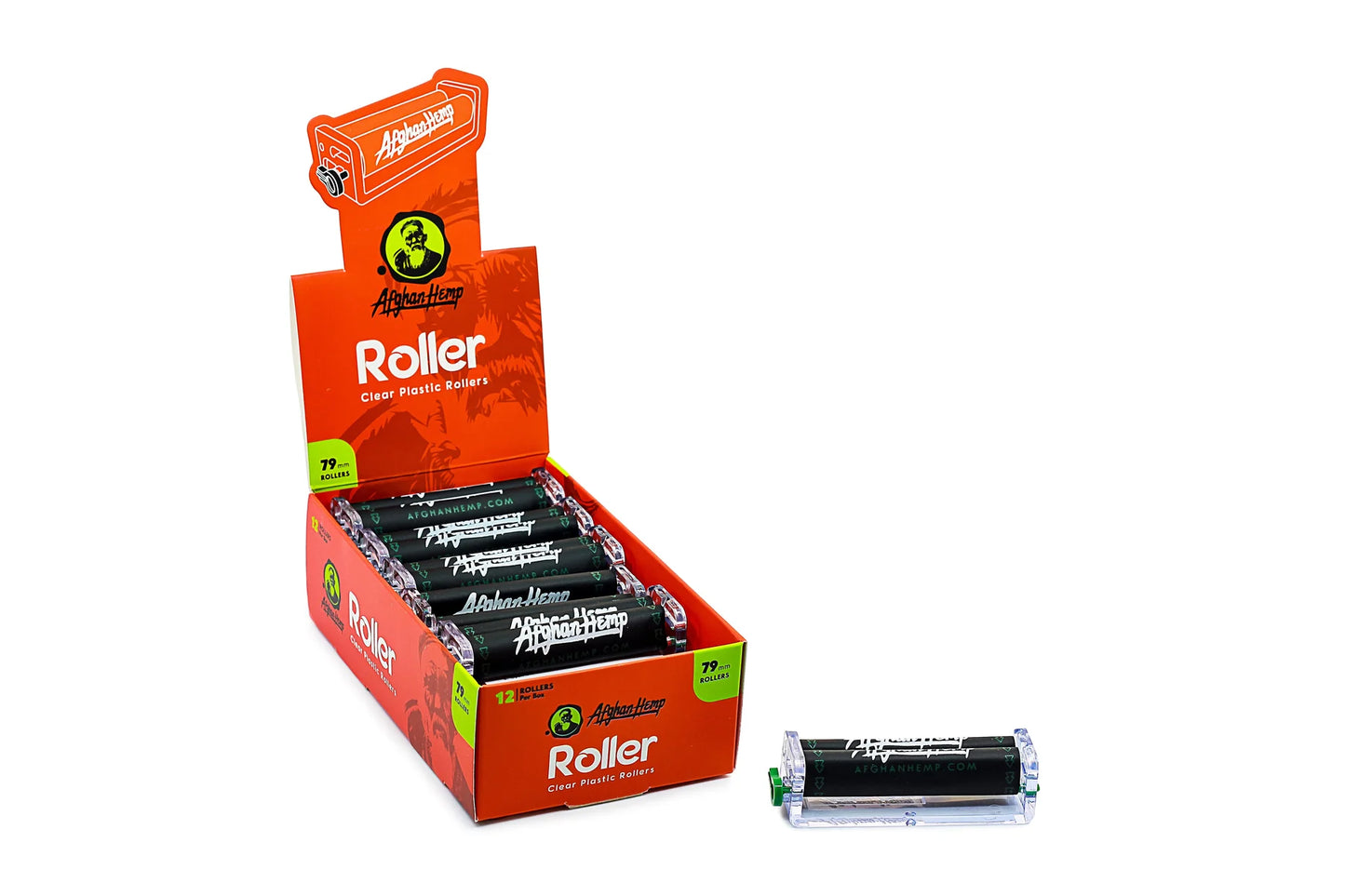 Afghan Hemp 79mm Plastic Roller