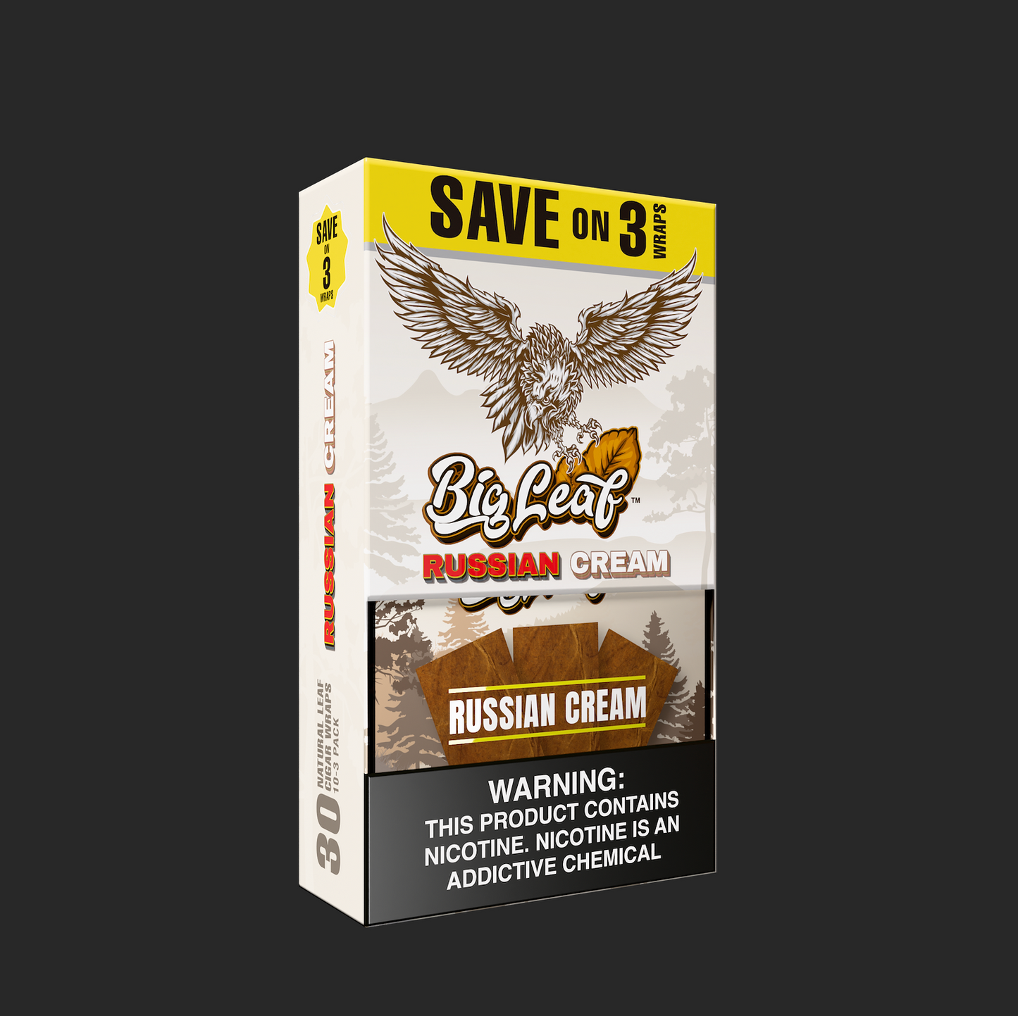 Big Leaf - Tobacco Leaf Wraps - 3 Pack