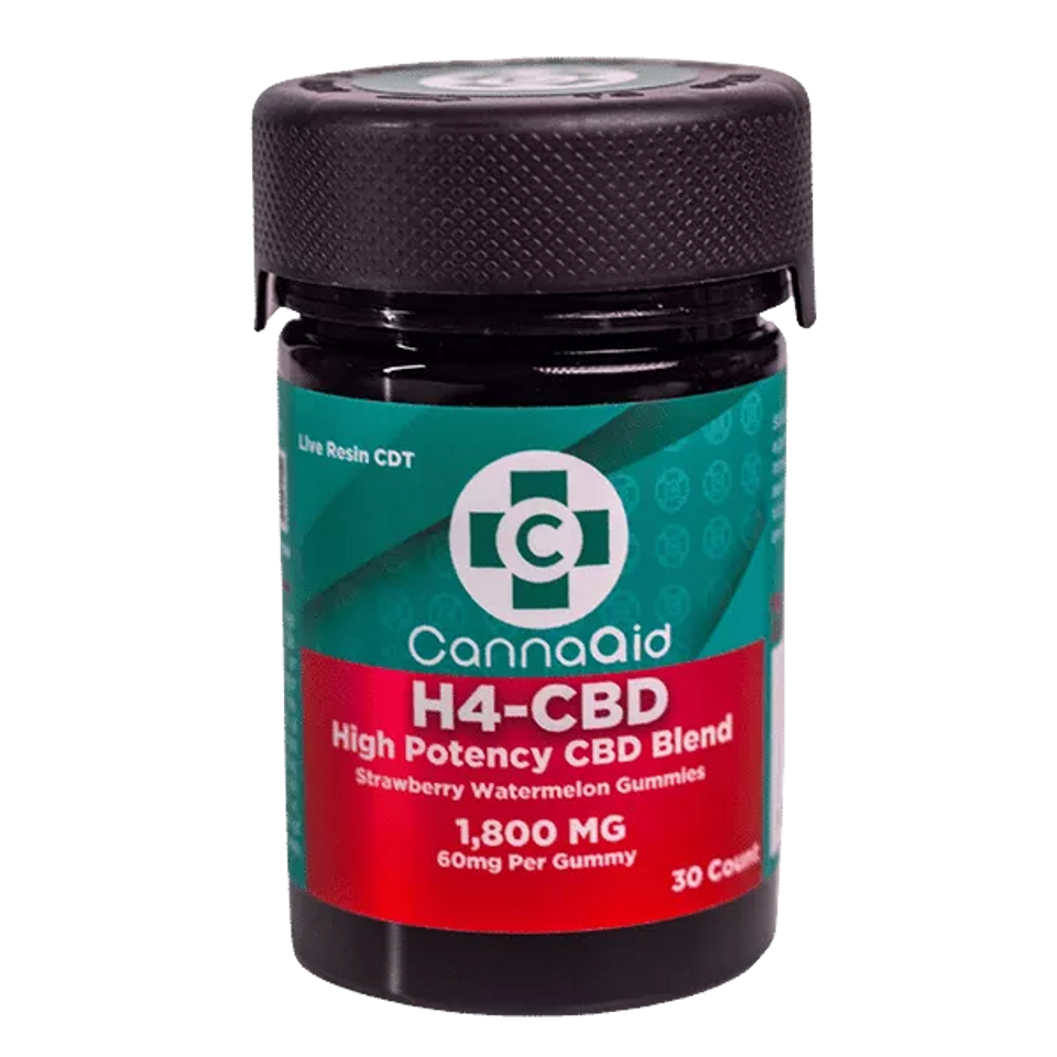 CannaAid | H4-CBD 1800MG | 30 Gummies