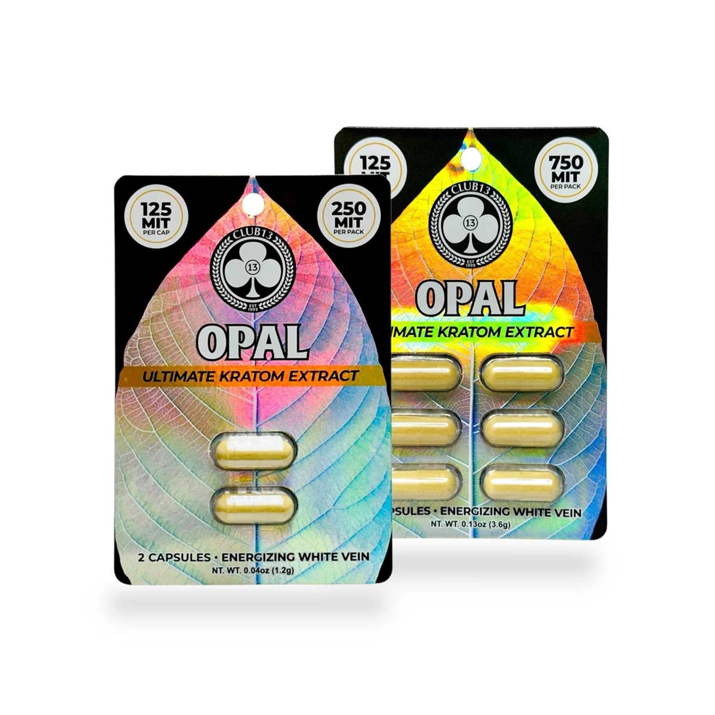Club 13 Ultimate Kratom Extract | 125 MIT | Kratom Extract Capsules