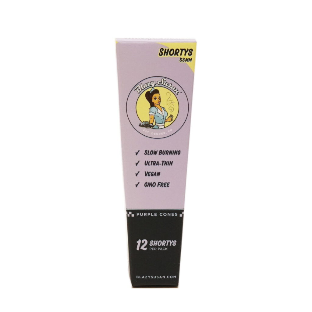 Blazy Susan 53mm Shortys Pre-Rolled Cones | 12 Pack