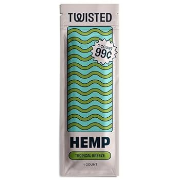 Twisted Hemp Wraps | 4Pk