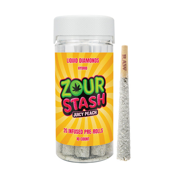 Zour Stash | 2g (10ct) THCa Liquid Diamond Pre-Roll