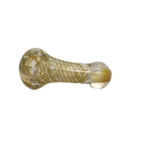 3.5" Glass Hand Pipe w/ Swirl