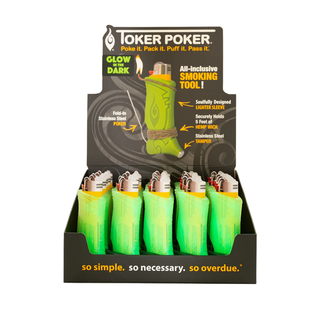 Toker Poker - Glow in the Dark - Bic