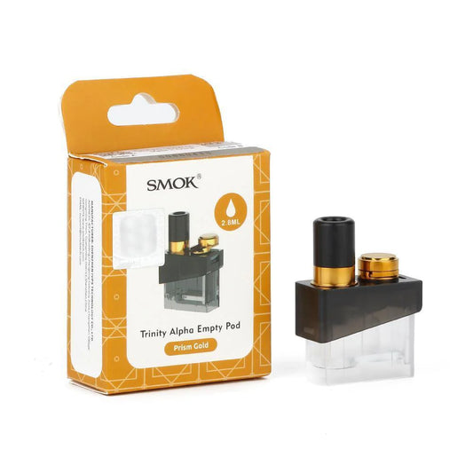 Smok - Trinity Alpha Empty Pod 2.8ml Prism Gold - Vape Pods
