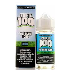 Keep It 100 - Og Blue Iced - 100ml - E-Liquid