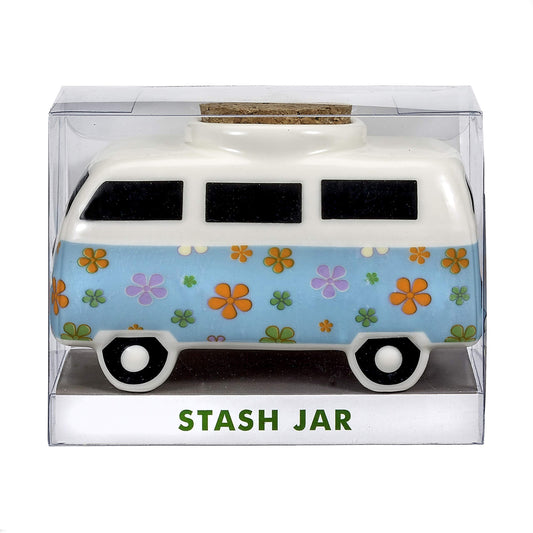 VW Van Stash Jar with Cork Lid - S Essentials