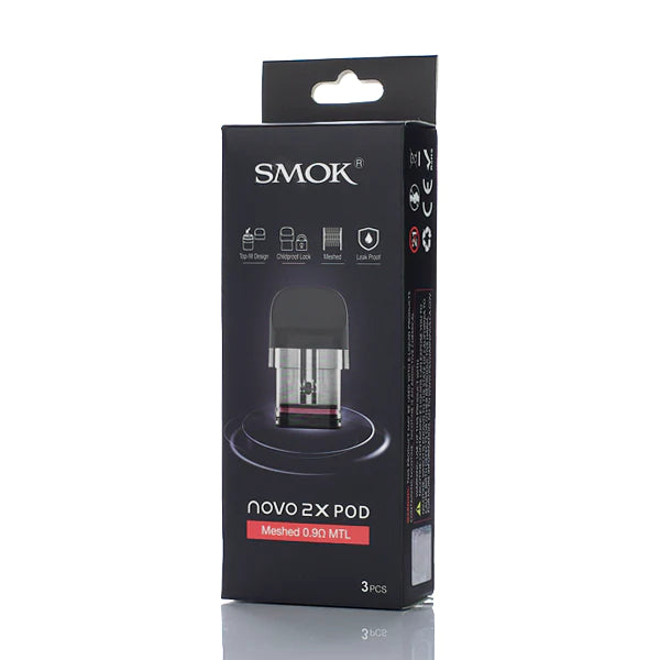 Smok - Novo 2X Pod Meshed 0.9 Ohms MTL - Vape Pods