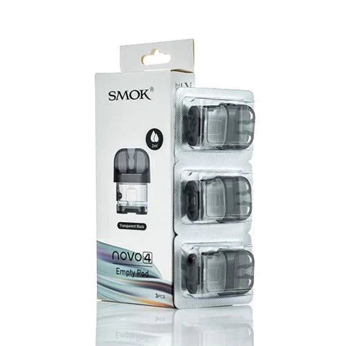 Smok - Novo 4 Empty Pod 2ml Transparent- Vape Pods