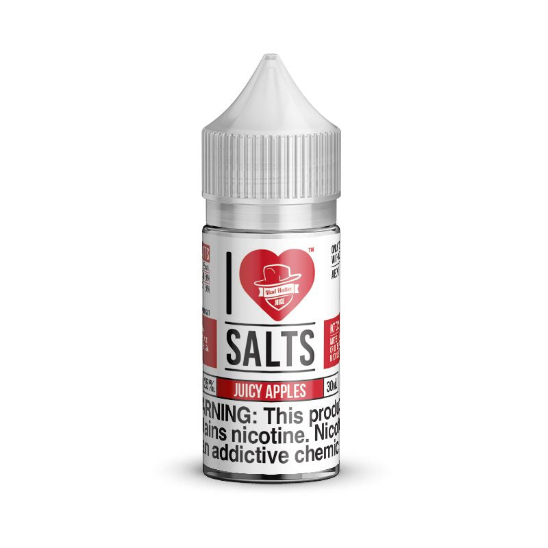 Mad Hatter I Love Salt - Juicy Apples - 30ml - Salt E-Liquid