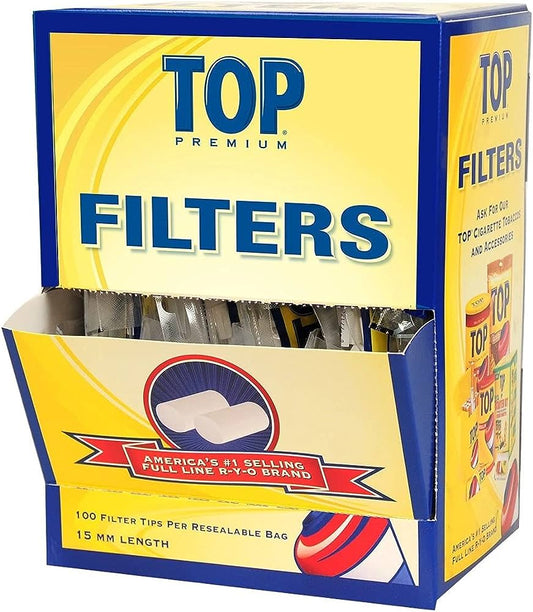 Top Premium Filters - 100 Per Pack