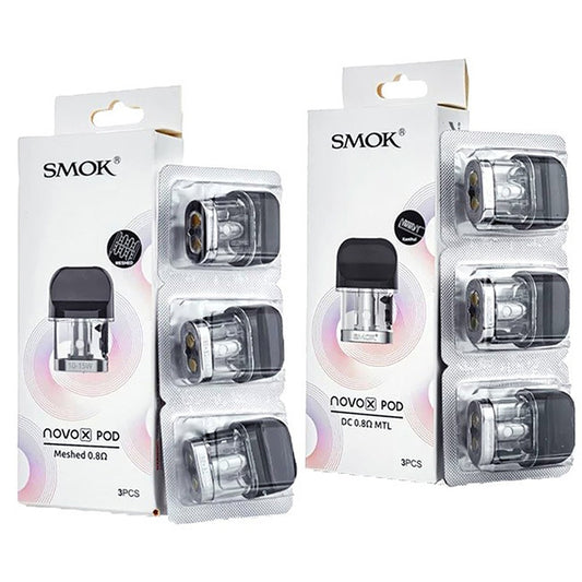 Smok - Novo X Pod Meshed 0.8 Ohms - Vape Pods