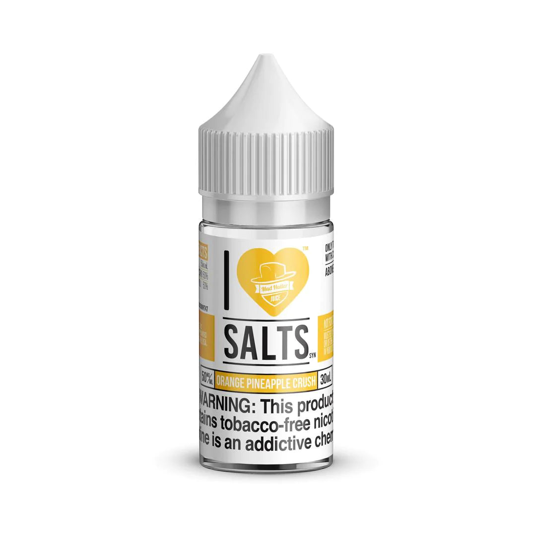 Mad Hatter I Love Salt - Orange Pineapple Crush - 30ml - Salt E-Liquid