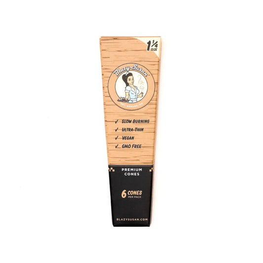 Blazy Susan 1 1/4 Pre-Rolled Cones | 6 Pack