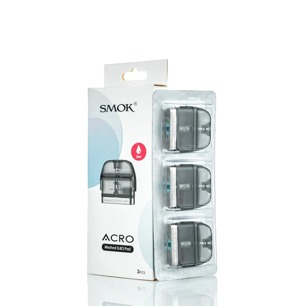 Smok - Acro Meshed 0.8 Ohms Pod 2ml - Vape Pods