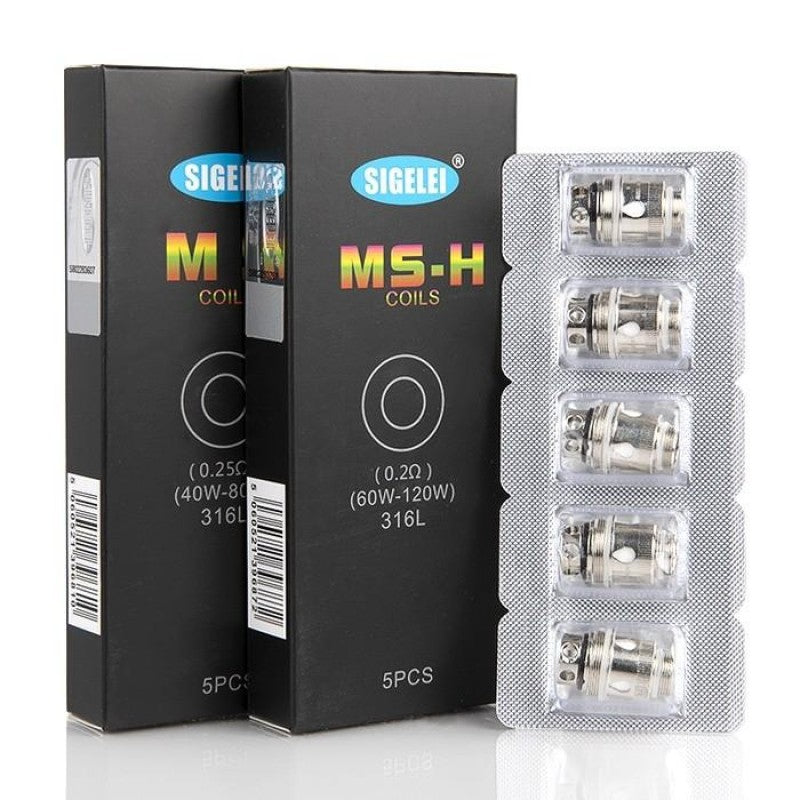 Sigelei - MS-M Coils 0.2 Ohms - Vape Coils