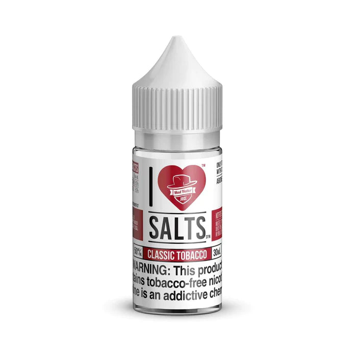 Mad Hatter I Love Salt - Classic Tobacco - 30ml - Salt E-Liquid