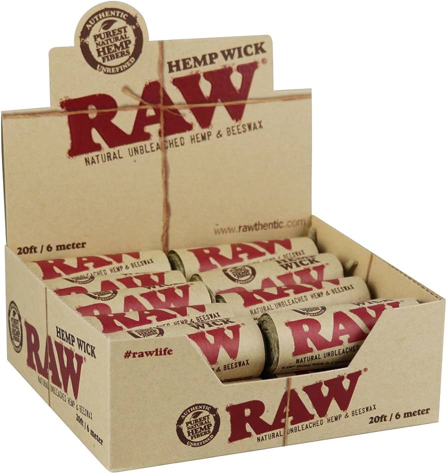 Raw Hemp Wick