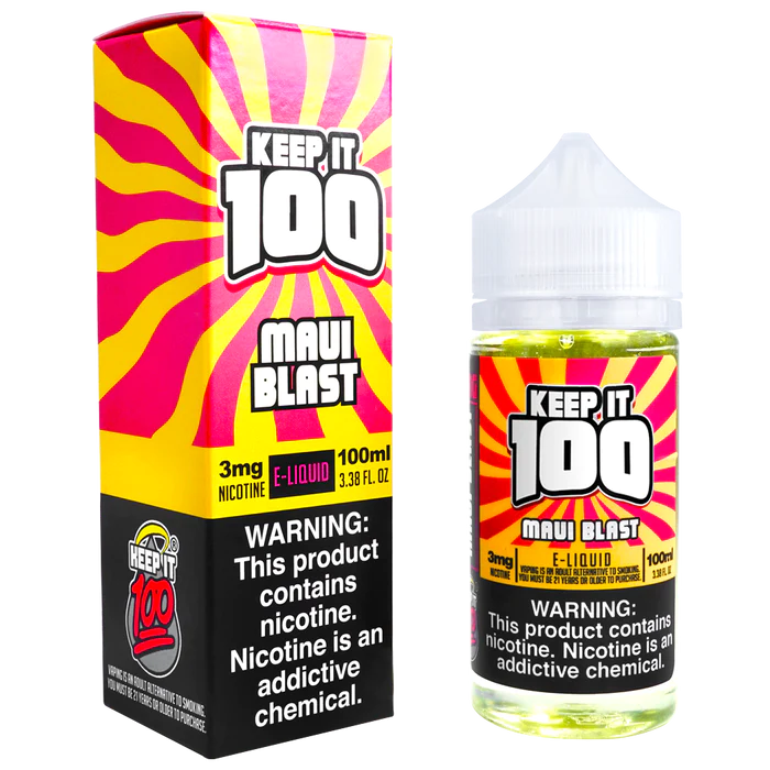 Keep It 100 - Maui Blast - 100ml - E-Liquid