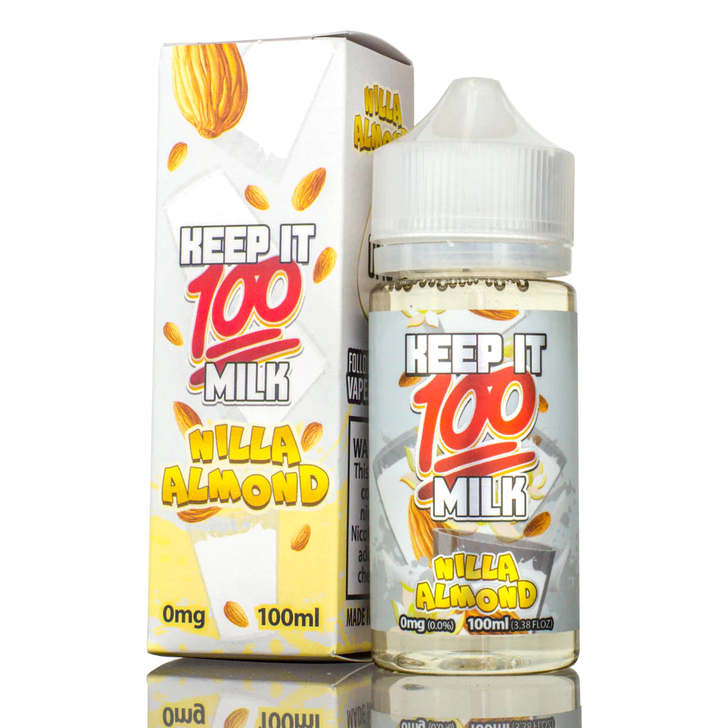 Keep It 100 - Milk Nilla Almond - 100ml - E-Liquid