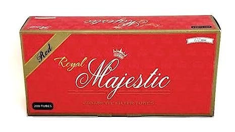 Royal Majestic Red - 100's - Cigarette Tubes