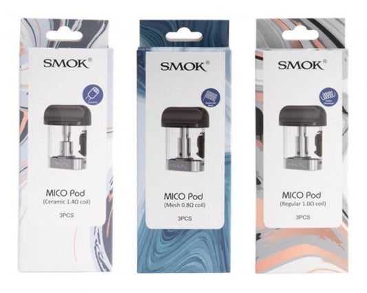 Smok - MICO Pod (Regular 1.0 Ohm Coil) - Vape Pods