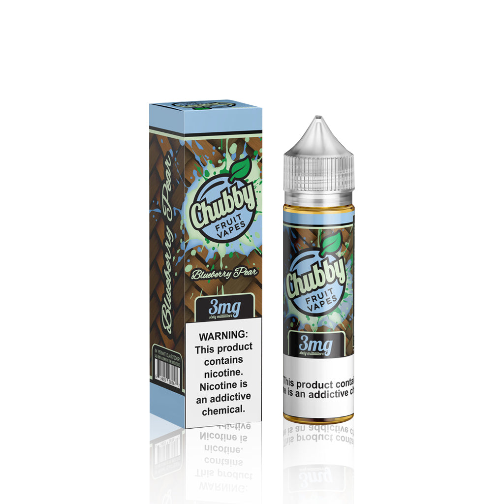 Chubby Fruit Vapes - Blueberry Pear - 60ml - E-Liquid