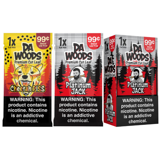 Da Woods Cut Leaf Wraps 1 for $.99 - 20 Pack - Tobacco Products