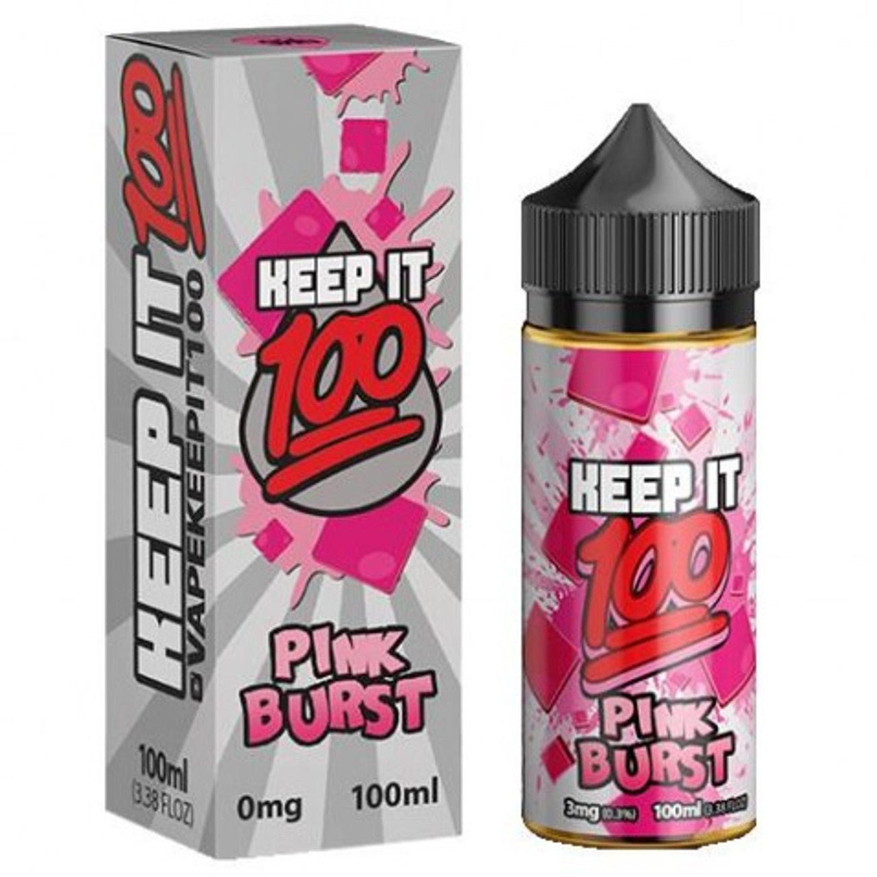 Keep It 100 - Pink Burst - 100ml - E-Liquid