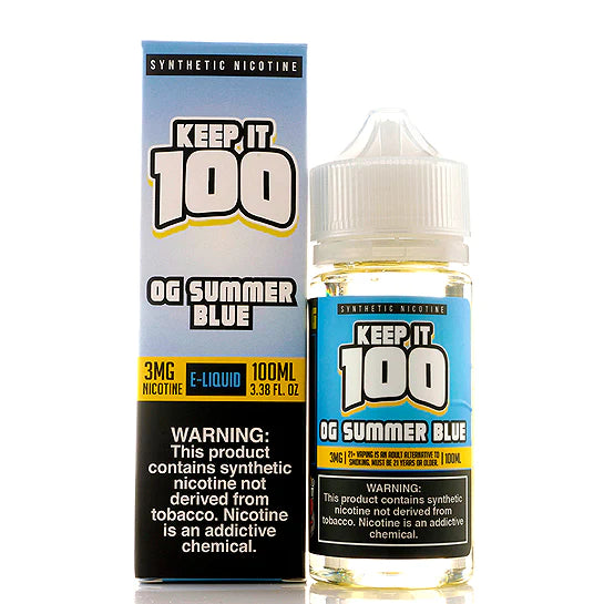 Keep It 100 - Og Summer Blue - 100ml - E-Liquid